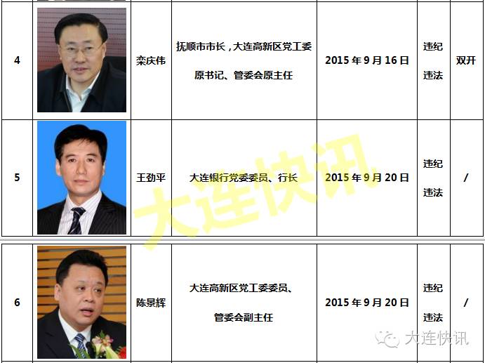 大连市最新领导班子日常风采展示